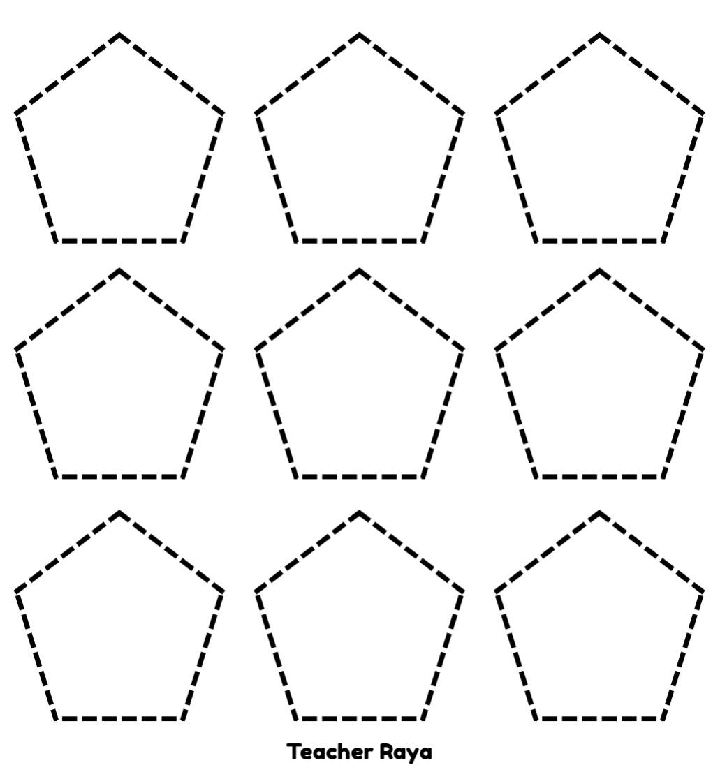Teacher Raya - Tracing Shapes 🟩🔵🩷 #tracingShapes... | Facebook