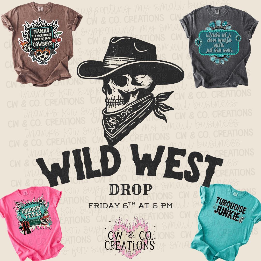 CW - 🤠🔥 WILD WEST DROP 🔥🤠 It’s finally hereeee and I’m obsessed 😍 The ...