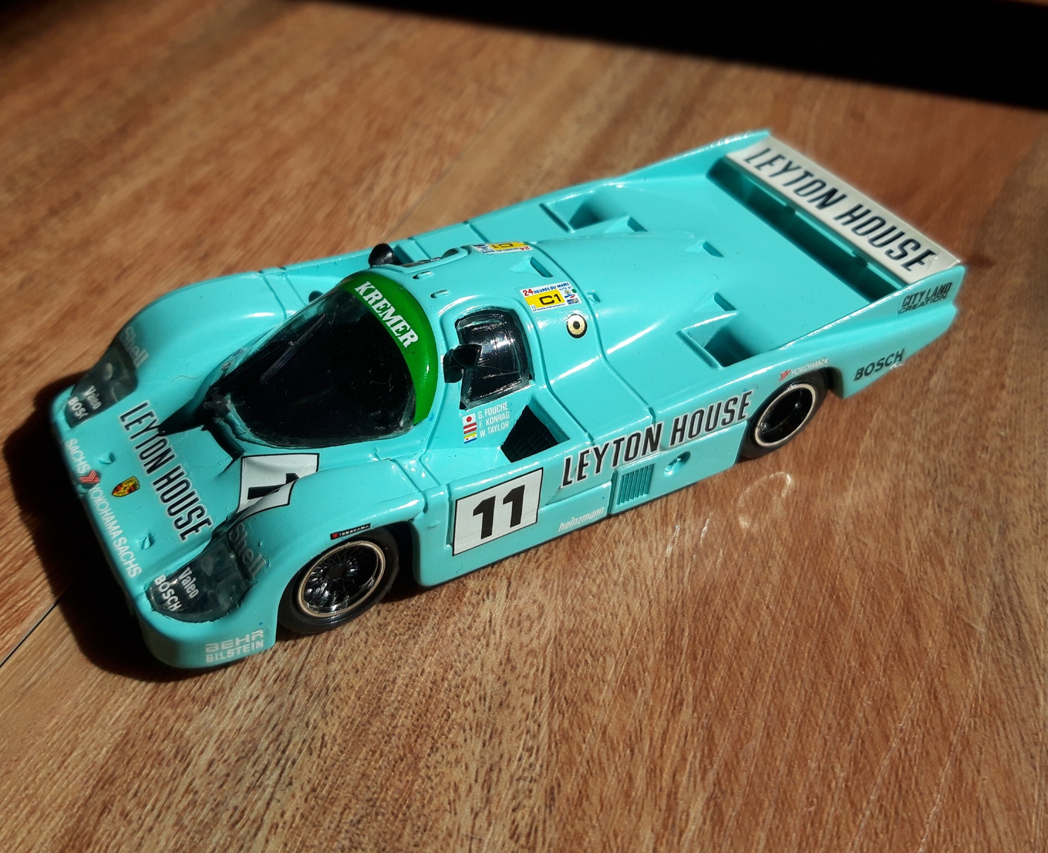 Minichamps 1:43 scale Porsche 956 model cars