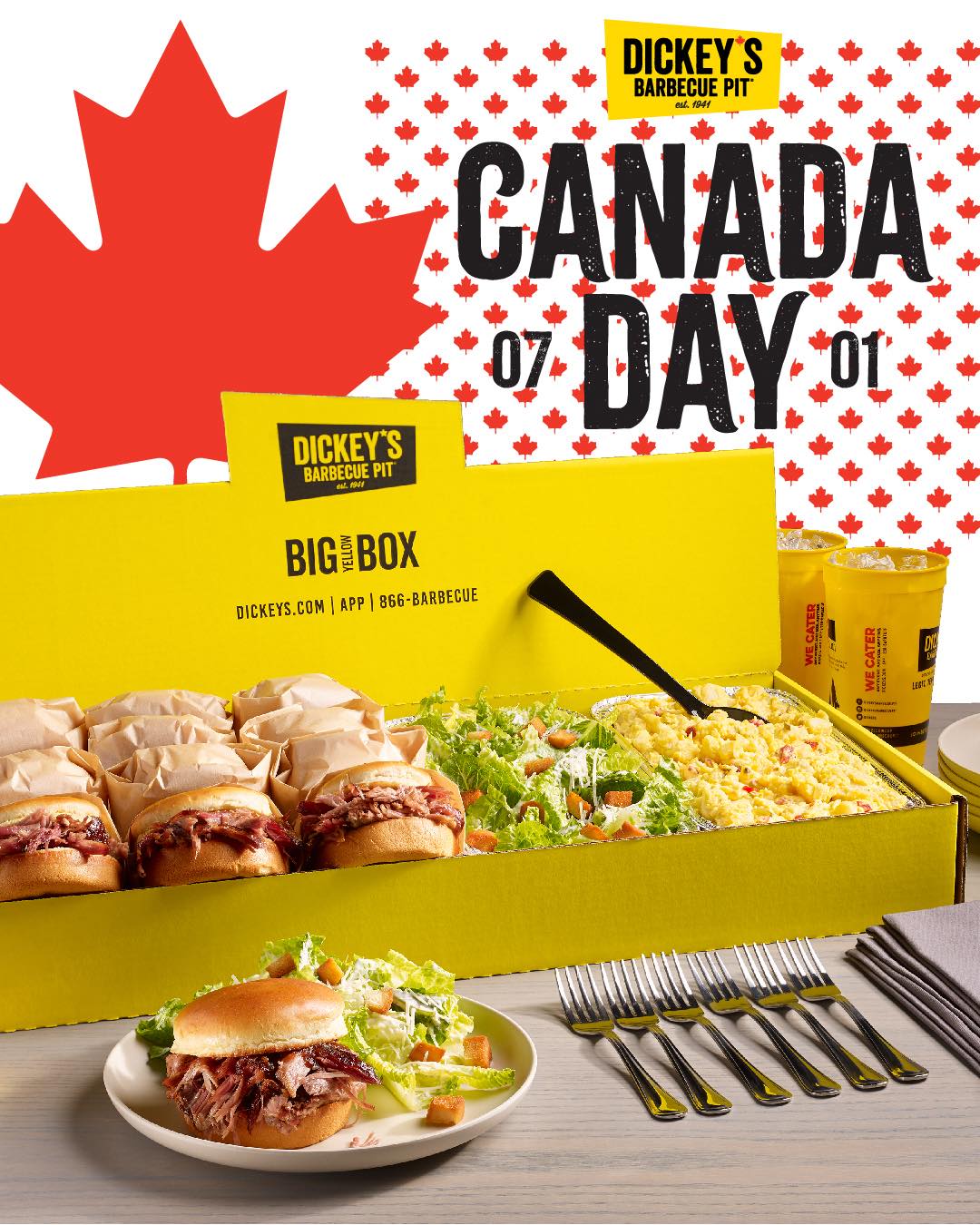 🇨🇦 Celebrate... - Dickey's Barbecue Pit - Lethbridge, AB | Facebook