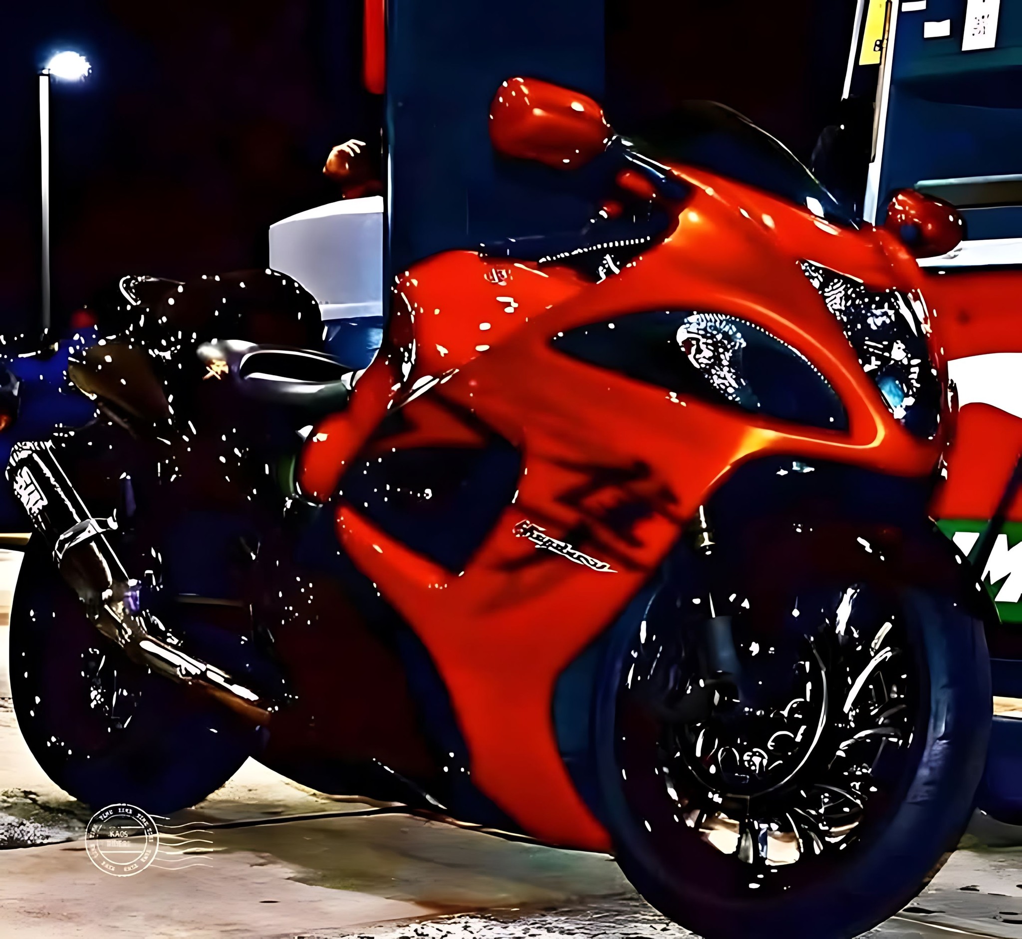 Suzuki GSX-1300R Hayabusa motorcycle