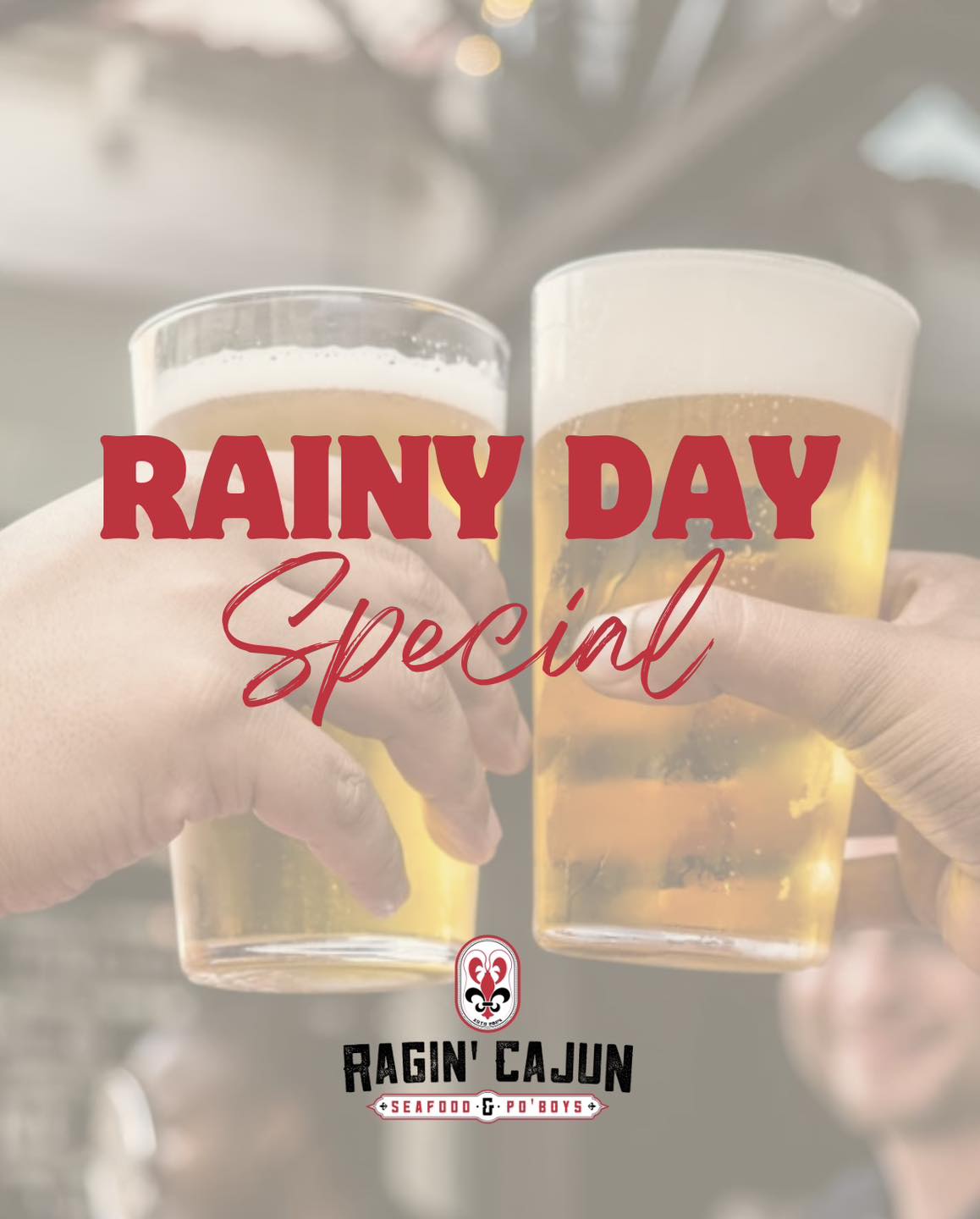 Ragin' - The rain is gone but you can still take advantage of our rainy ...