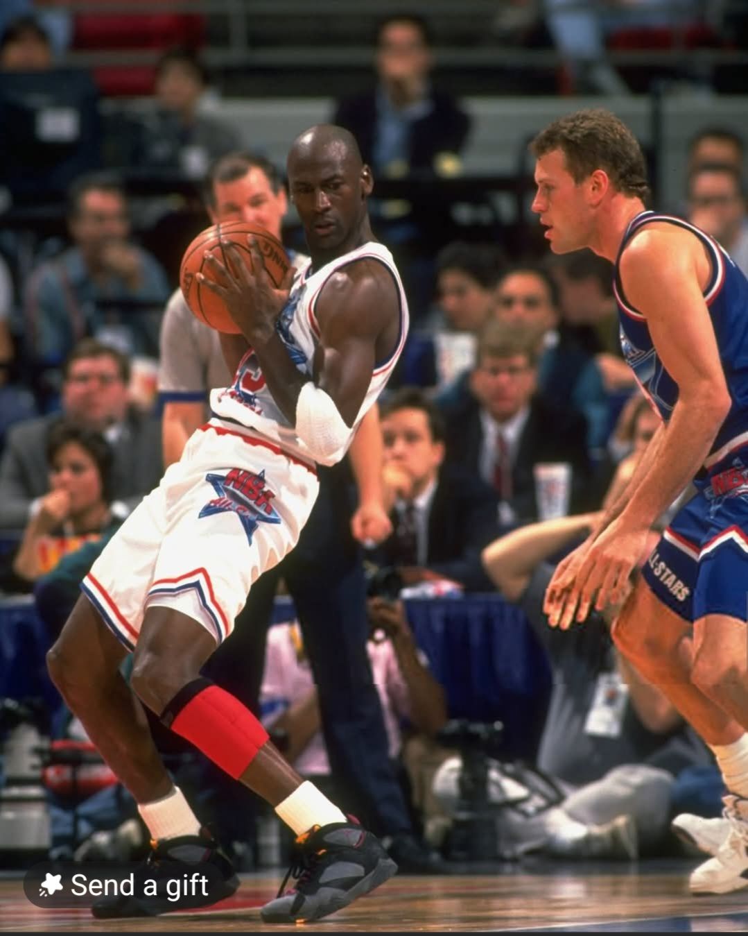 1992 NBA All-Star Game. NBA's greatest player and Chicago Bulls