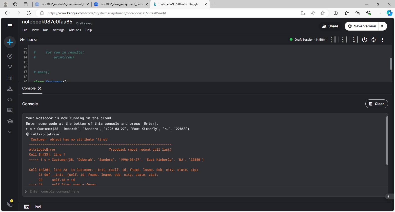 Anyone knows how can I fixed this error? Any help would be appreciated