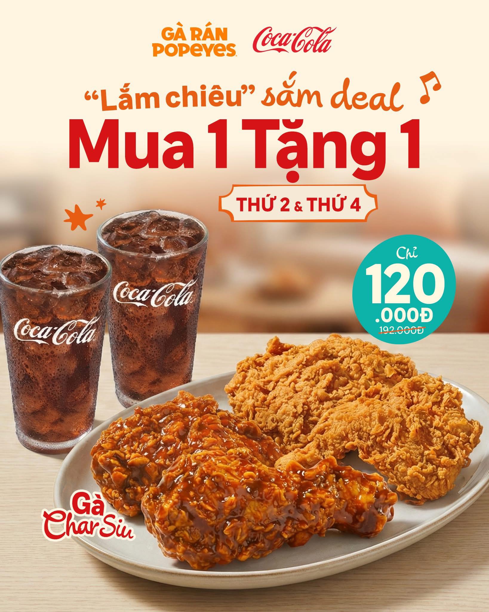 Gà Rán Popeyes Aeon Mall Huế | Hue