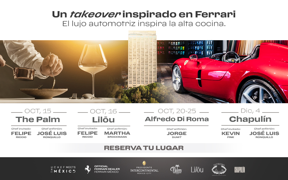 Cámara - Ferrari México te invita a vivir una experiencia gastronómica ...