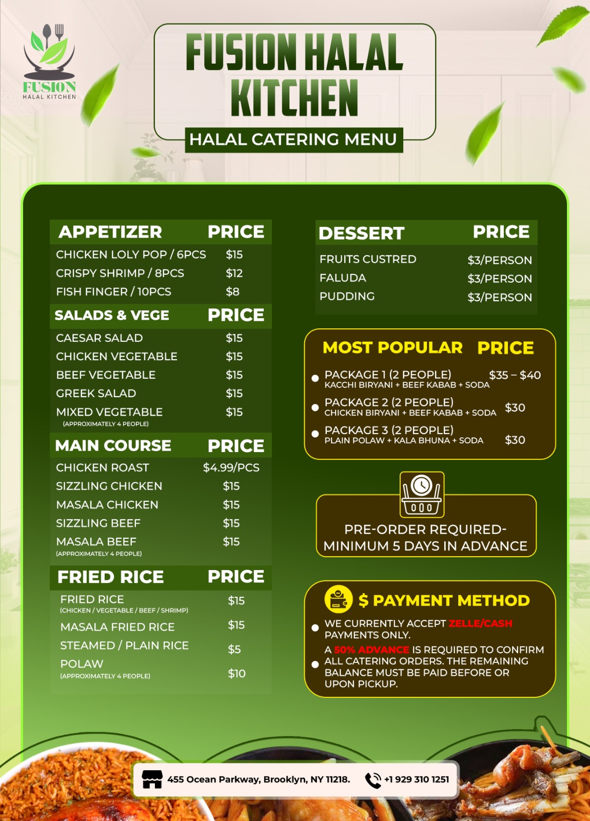 Fusion - 🍽️🌿 Fusion Halal Kitchen – Halal Catering Menu Now Available ...