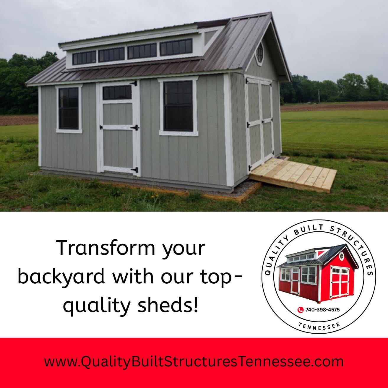 Ready to transform... - Quality Built Structures Tennessee | Facebook