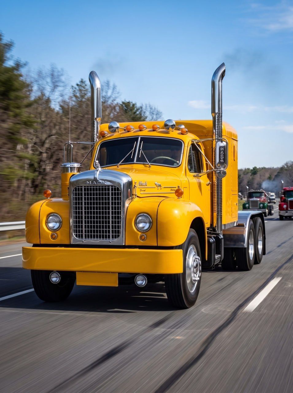 1960 Mack B-61 Series Tractor