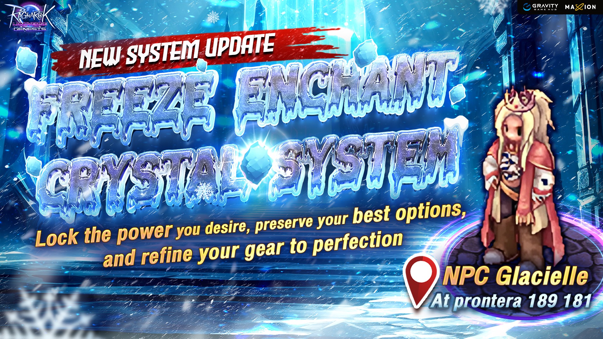 Ragnarok - ️ NEW SYSTEM UPDATE: FREEZE ENCHANT CRYSTAL SYSTEM! ️ Forge ...