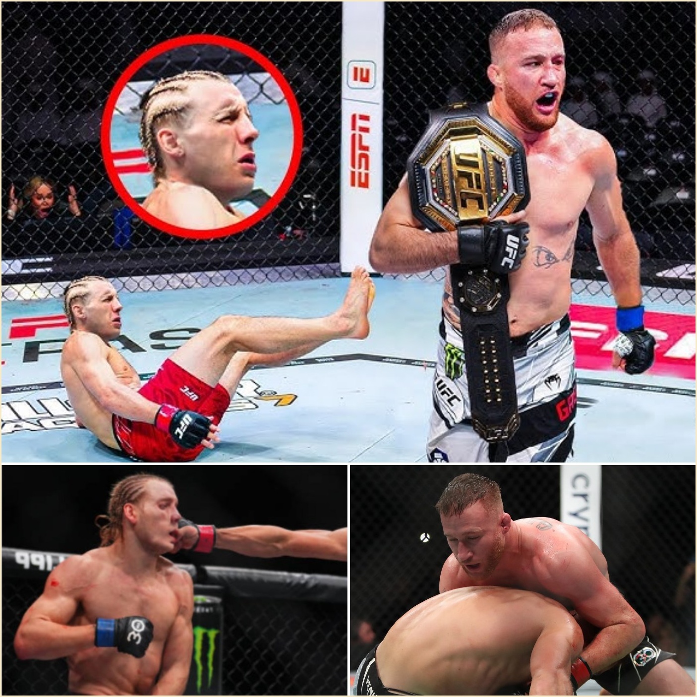 Combat - Justin Gaethje Drops a Bombshell: “Paddy Pimblett Won’t ...