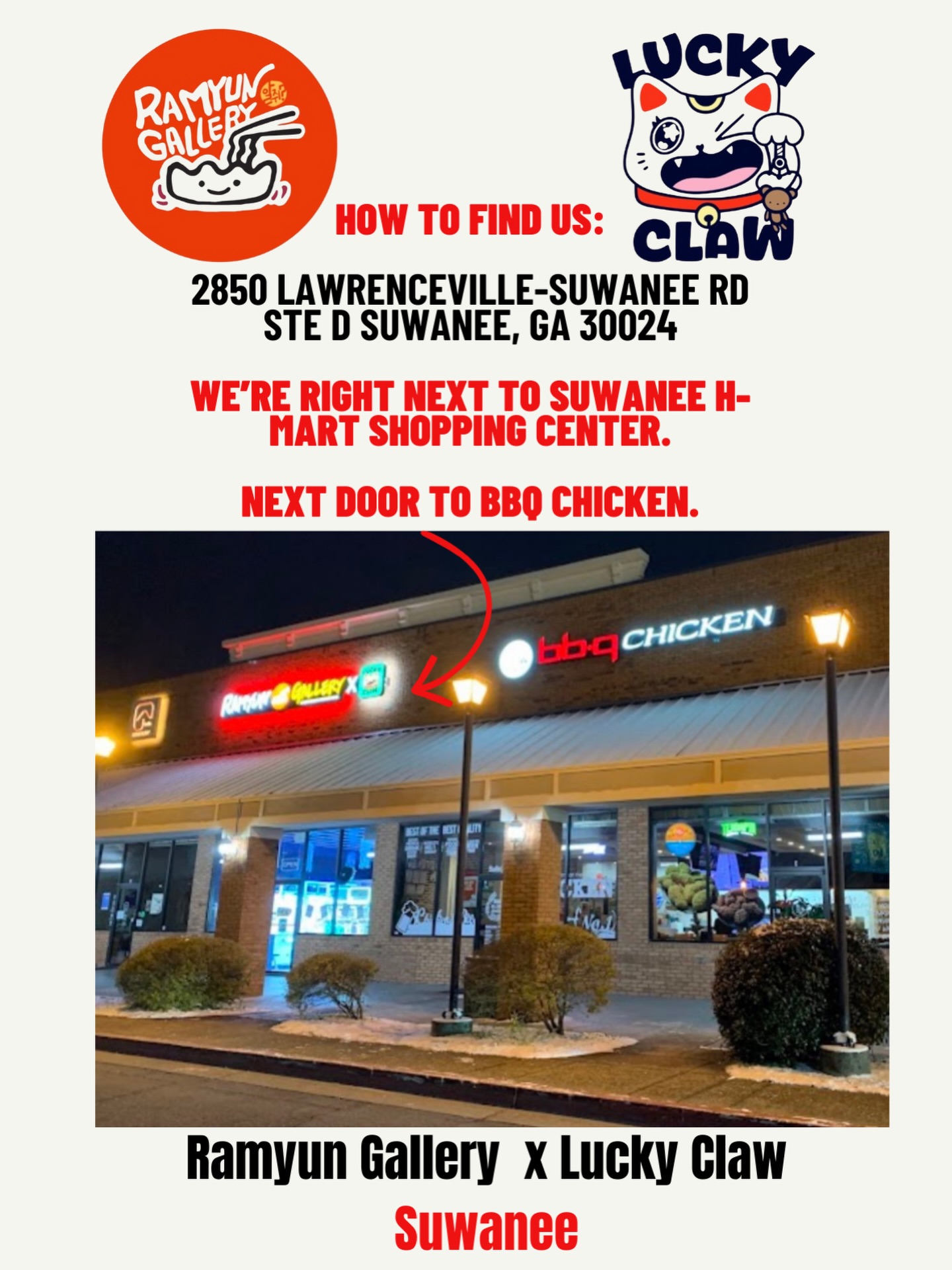 Ramyun - 🚨 GRAND OPENING ALERT 🚨 The Ramyun Gallery - Suwanee x Lucky ...
