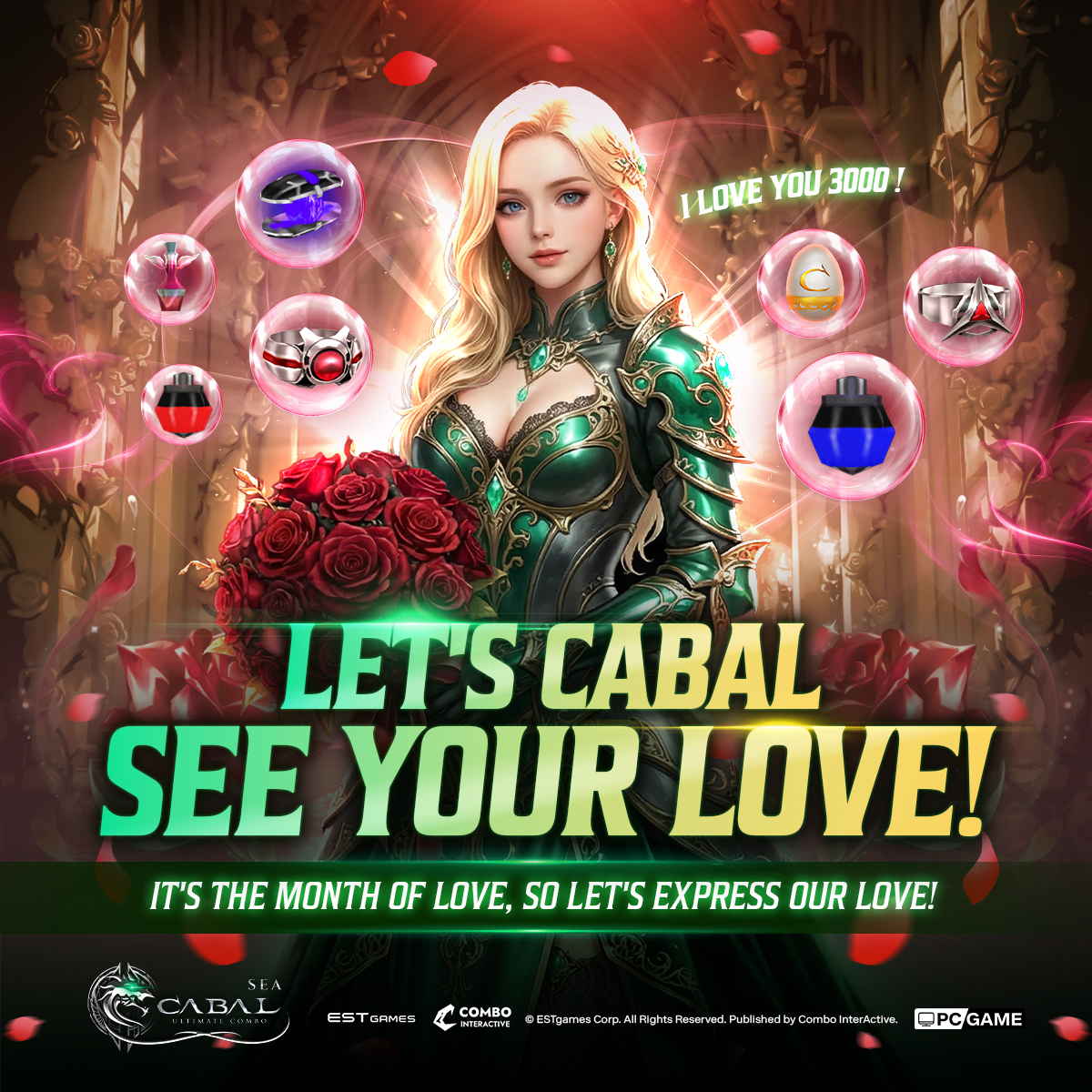 Cabal: - 💋 Let's CABAL see your Love! 🫶 📣 Share this post, tag the one ...