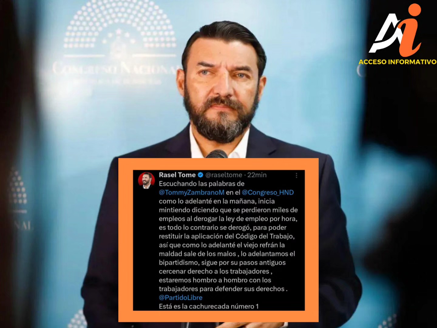 #LOÚLTIMO #accesonoticias Rasel... - Acceso Informativo HN | Facebook