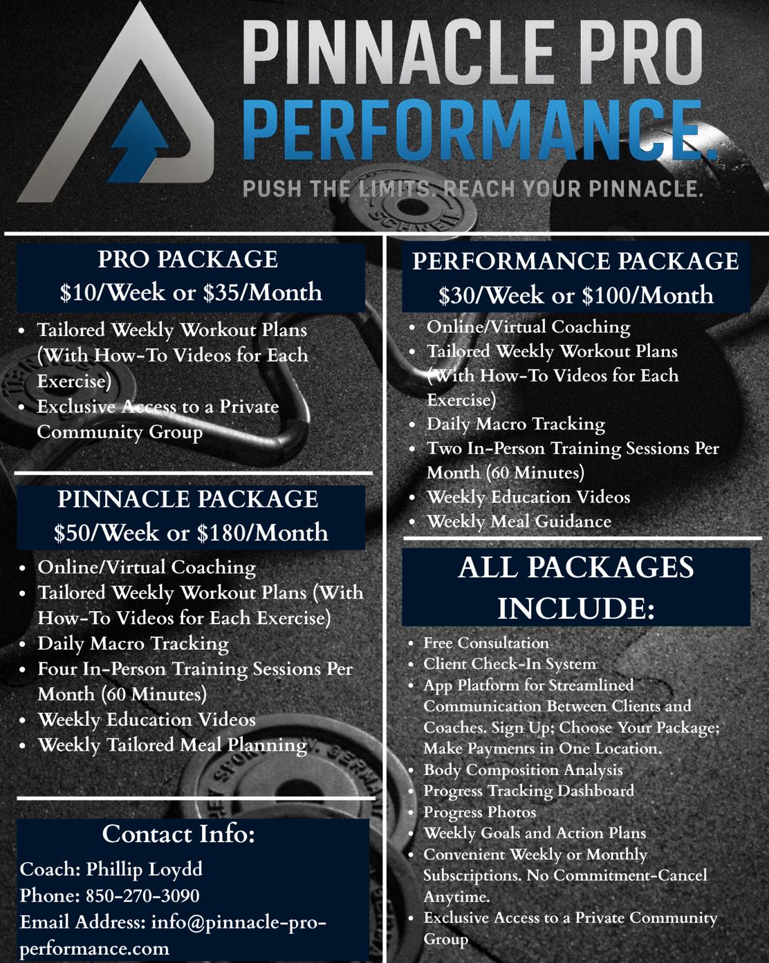 Pinnacle Pro Performance