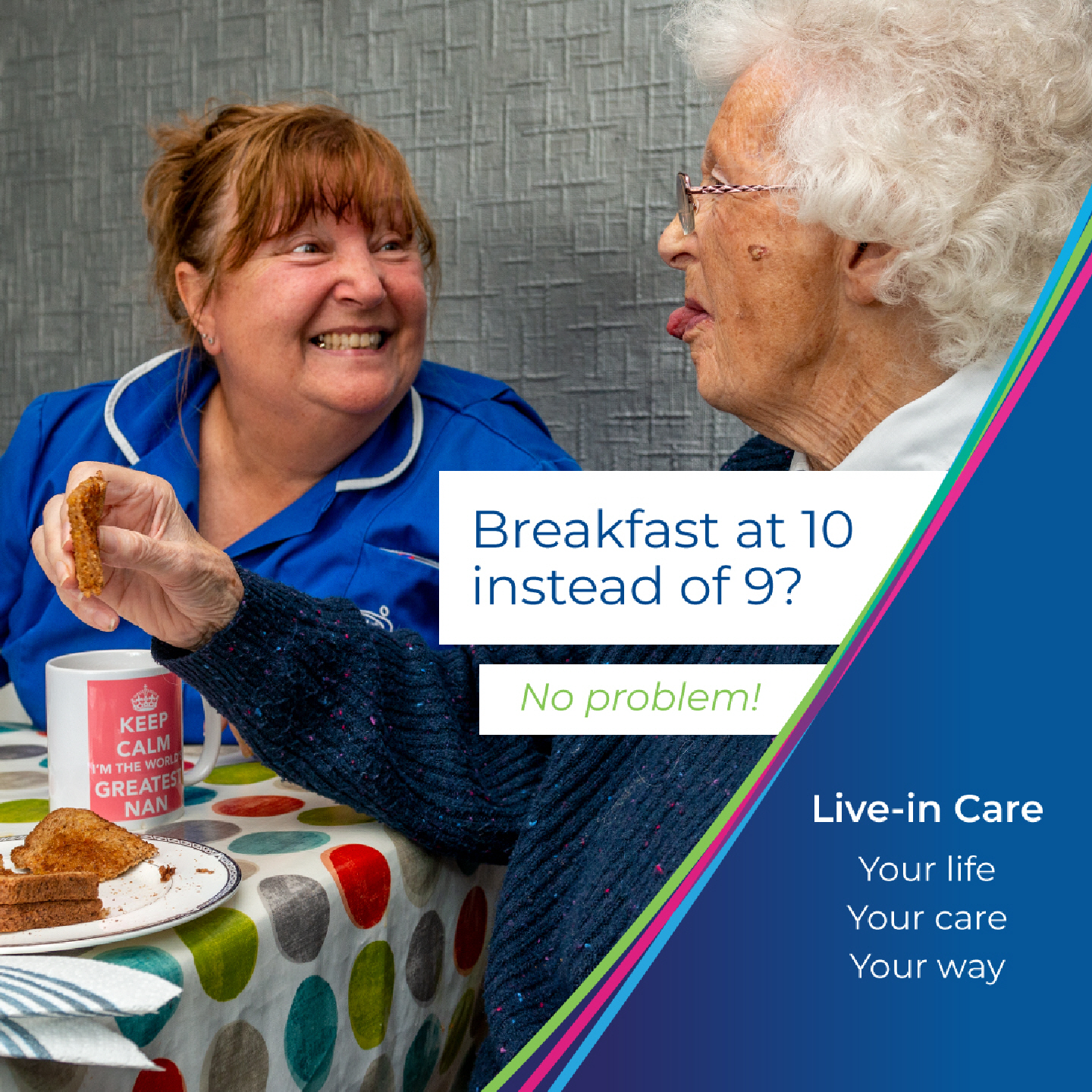 Caremark - Why Live In Care? Staying at home isn’t just about familiar ...