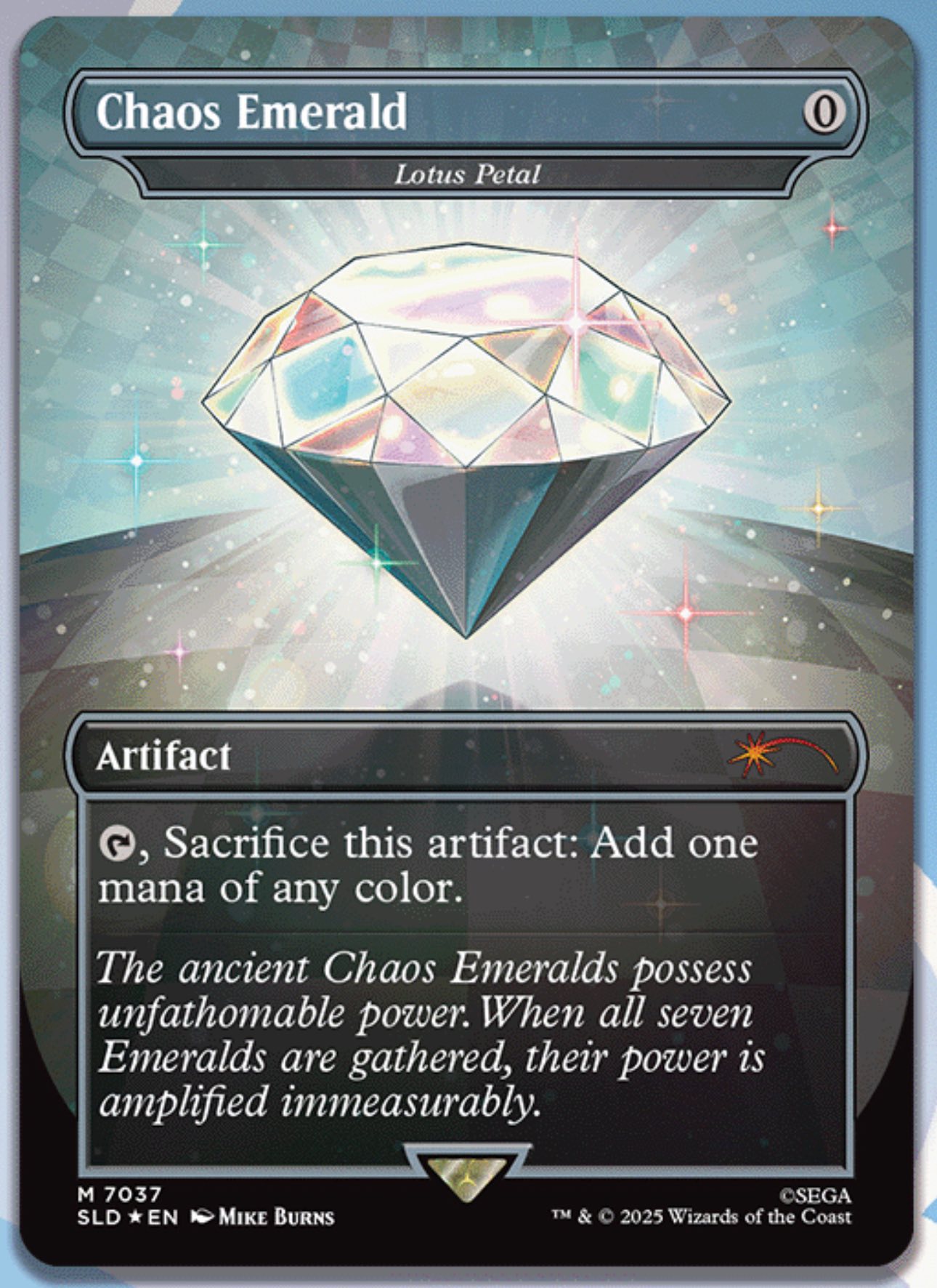 What is the chase color of chaos emeralds?