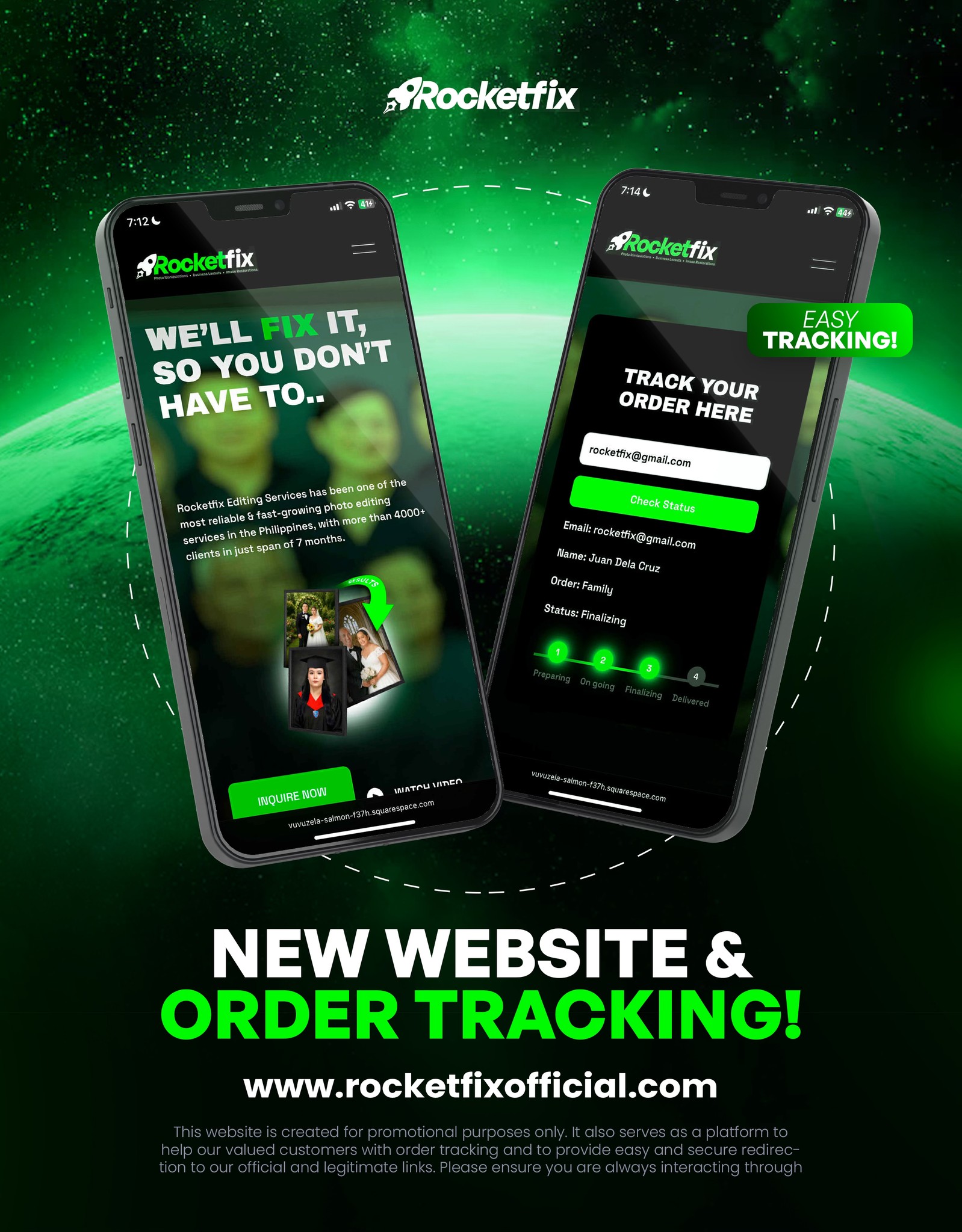 Rocketfix - We’ve officially launched our new website to serve you ...