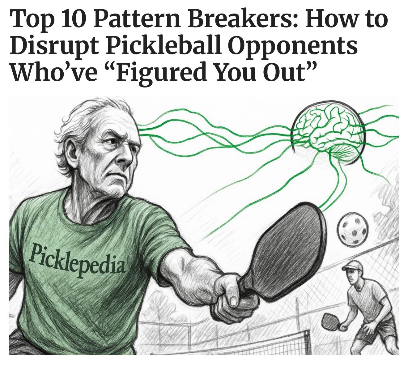 Picklepedia - 🫆 Understanding Patterns in Pickleball Patterns are the ...