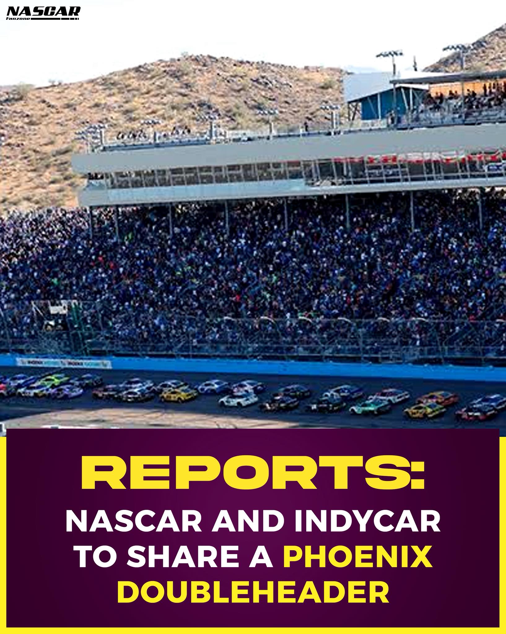 NASCAR Fans | NASCAR and INDYCAR will collide in March 2026 as Phoenix ...