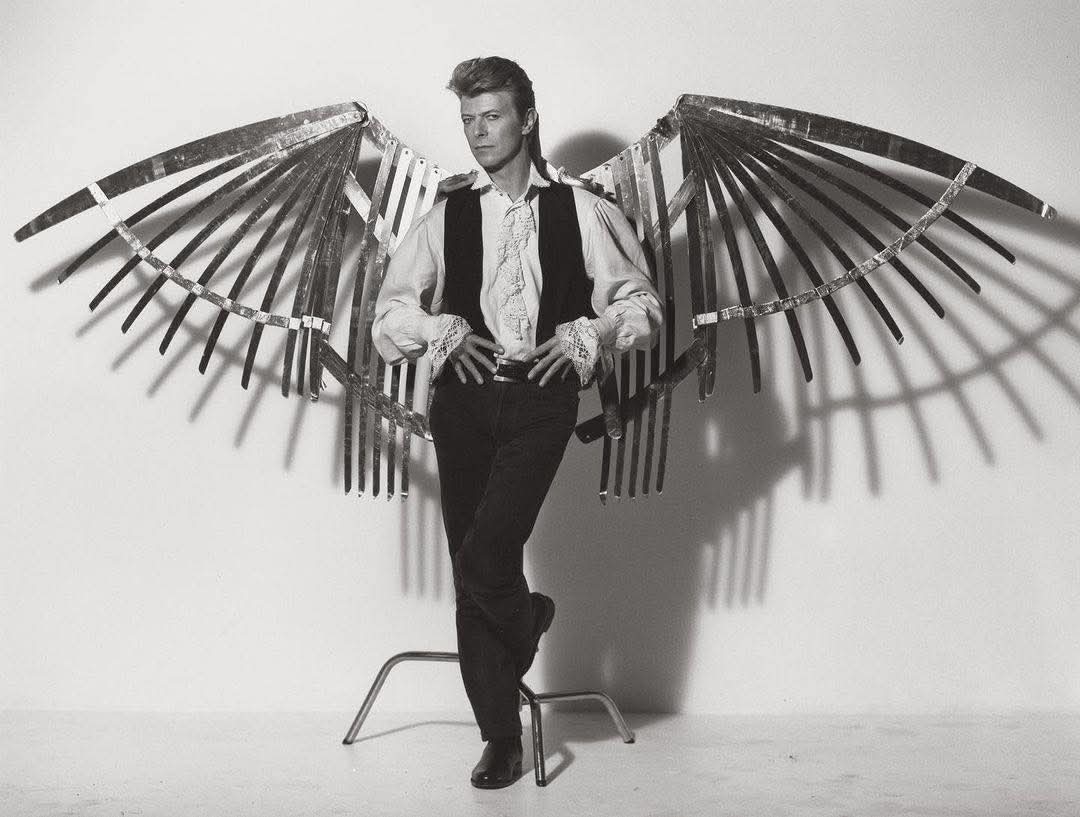 David Bowie & Tin Machine June 25, 1989. (Photo by Christian Rose