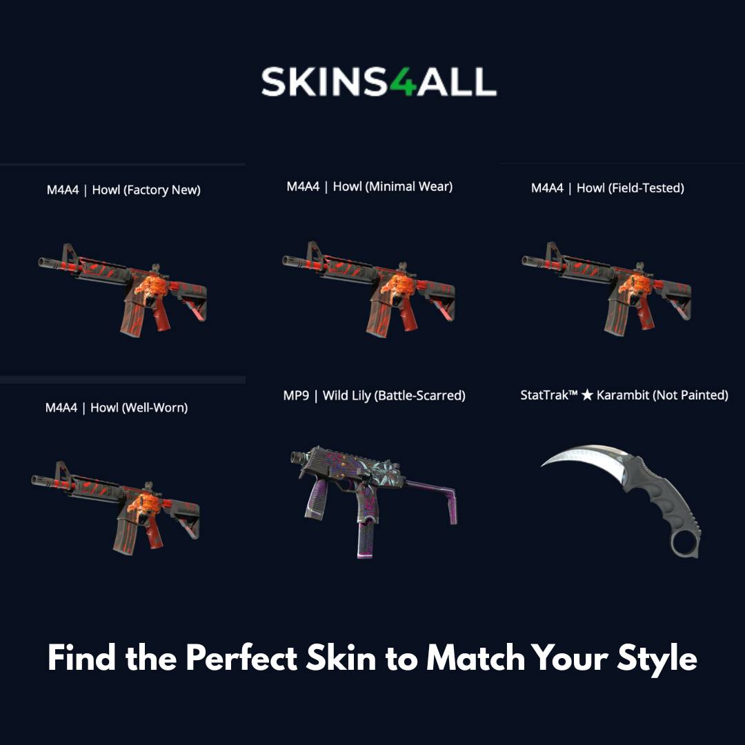 Skins4all - 🎯 Know Your Skins Each CS skin comes with a... | Facebook