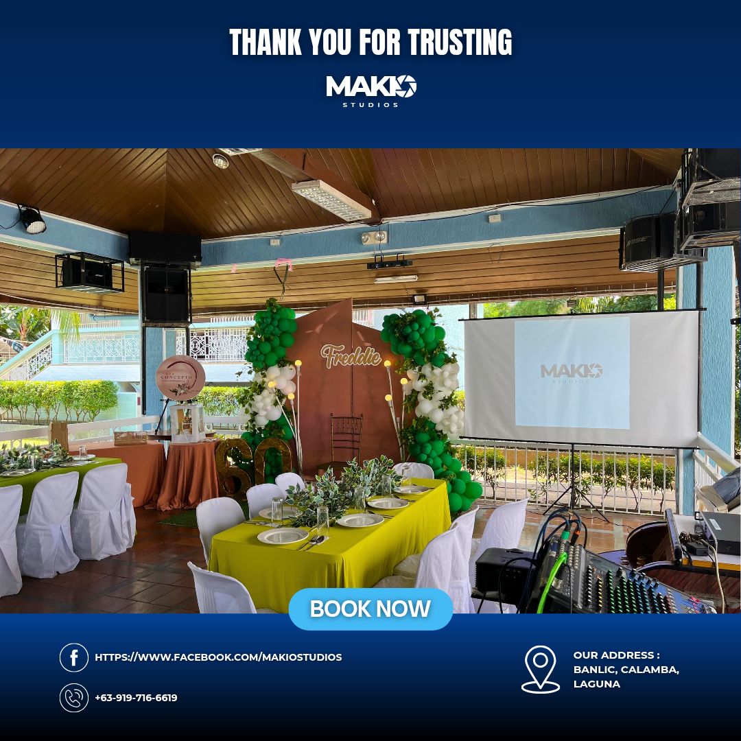 Makio - 60th Birthday Thank you for choosing our Projector Rental ...