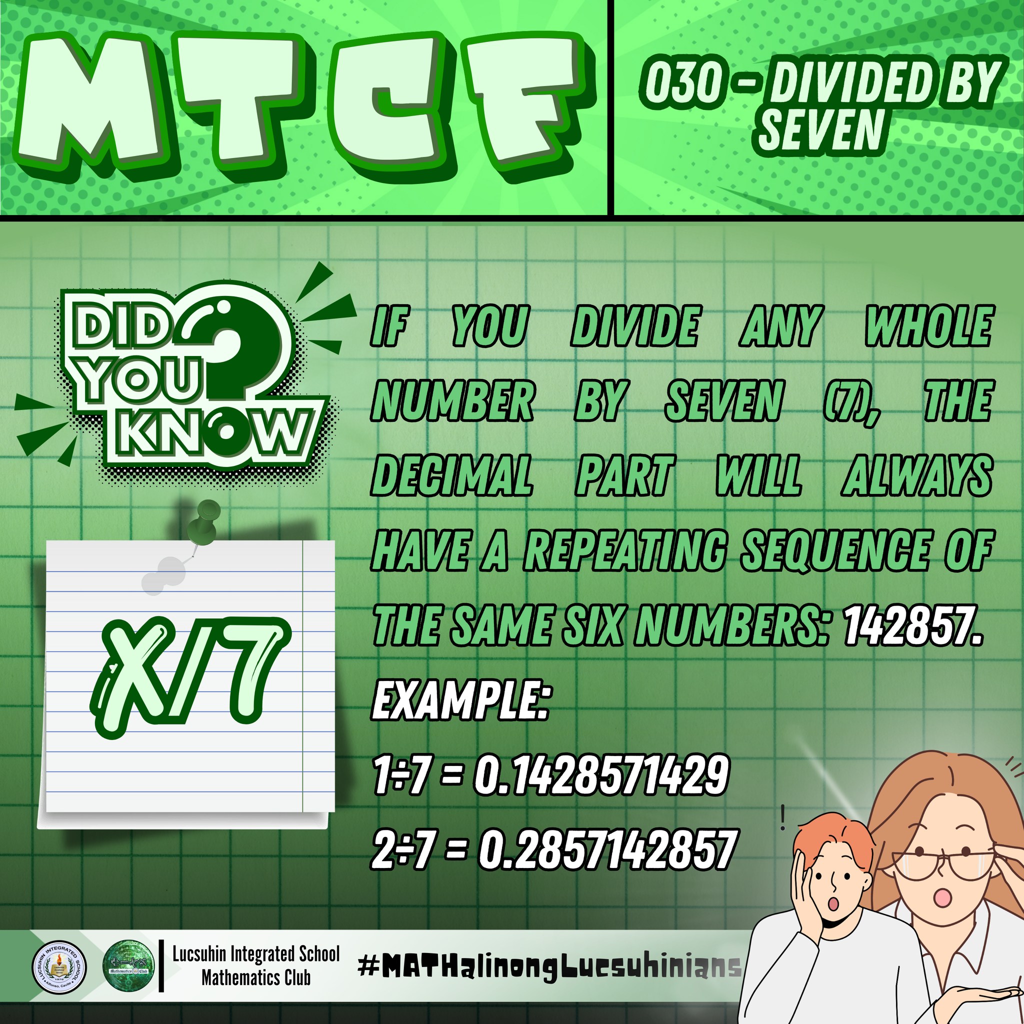 Lucsuhin I/S - Mathematics Club