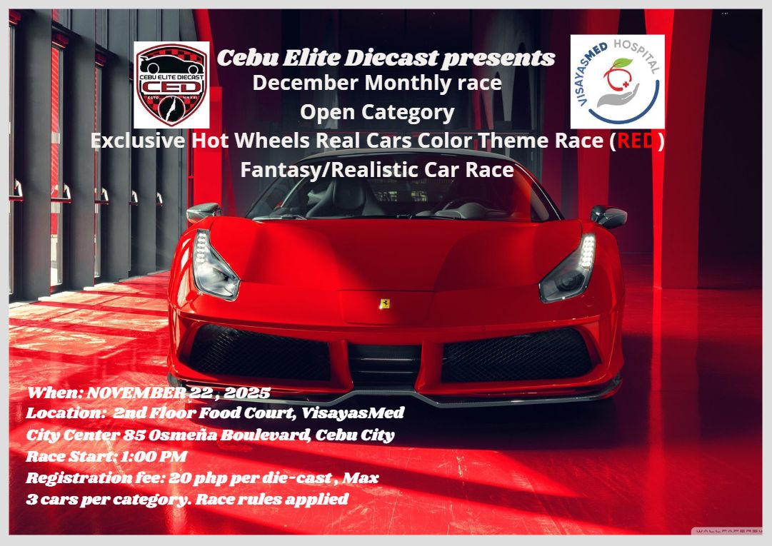 Boooooogie dee boooooogie dee RACE... - Cebu Elite Diecast | Facebook