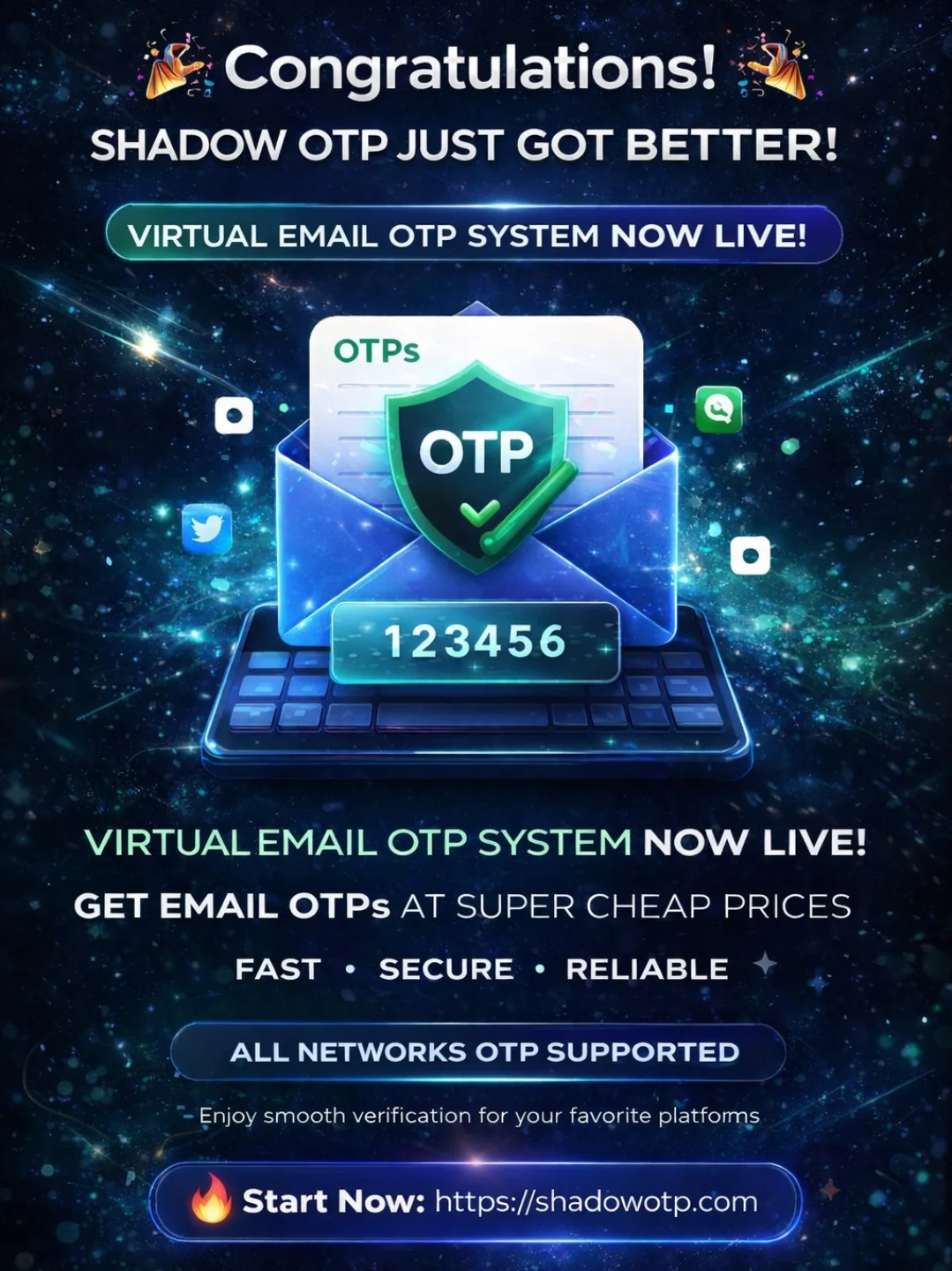 🚀 BIG UPDATE from Shadow OTP!... - Shadow Innovations In | Facebook