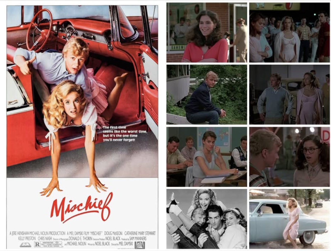 Why - 🎬 ON THIS DAY IN 1985… Mischief hit cinemas. A glossy, cheeky ...