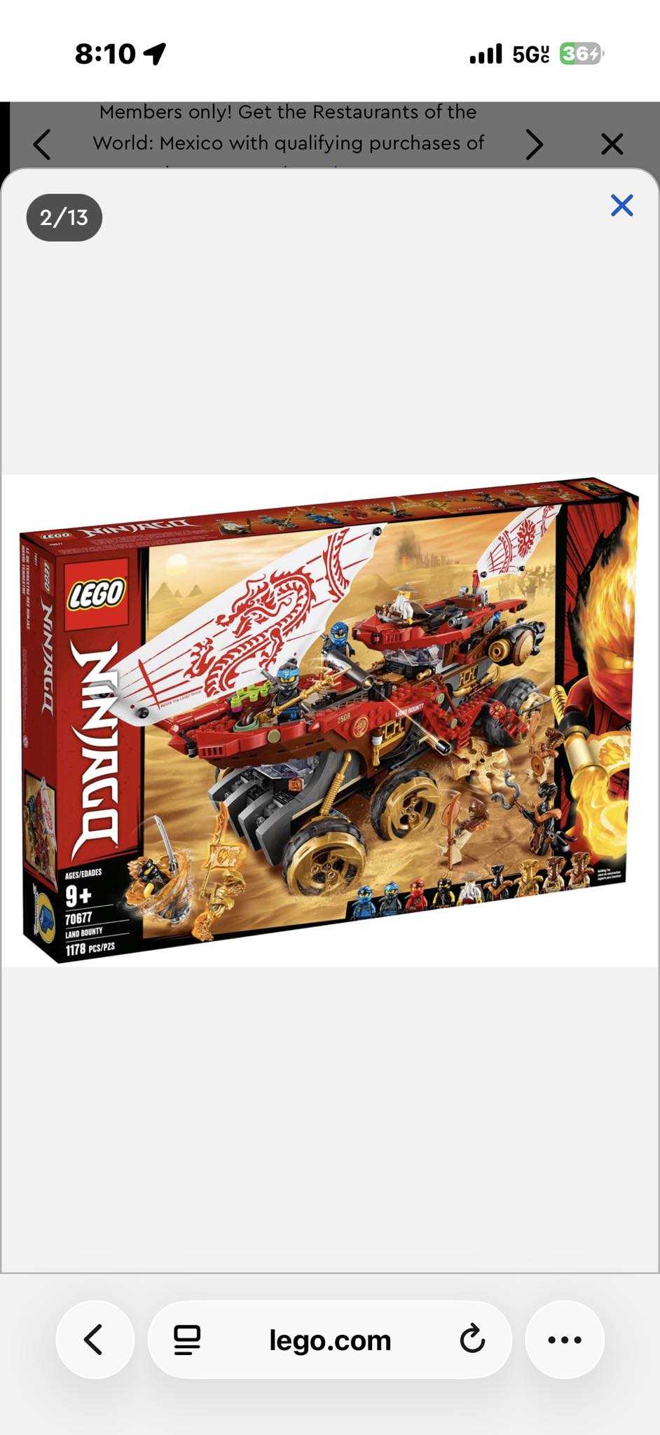 PENDING. Sealed. Box is in excellent condition. One crease on the