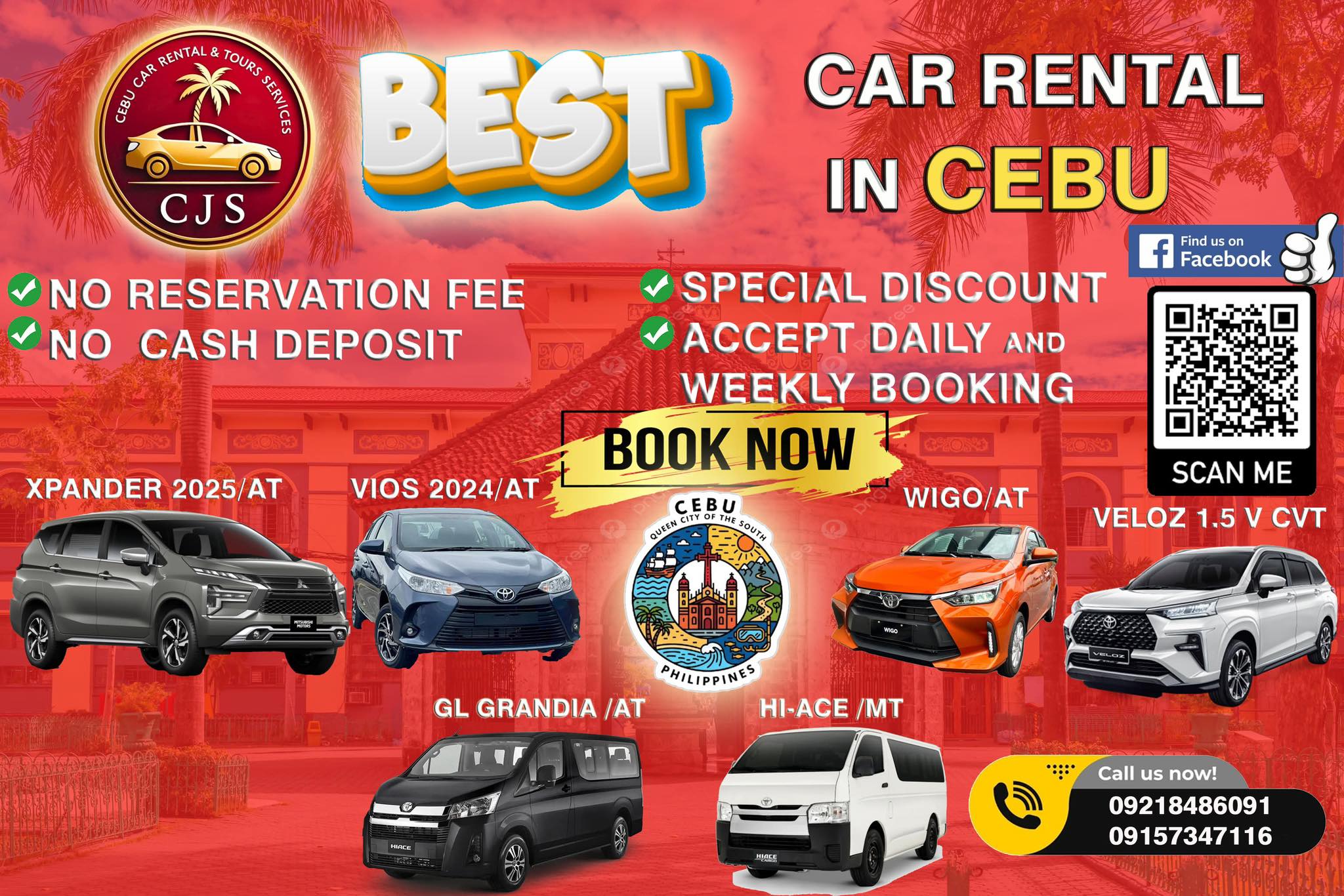 Cj’s Cebu Car Rental Services | Talisay