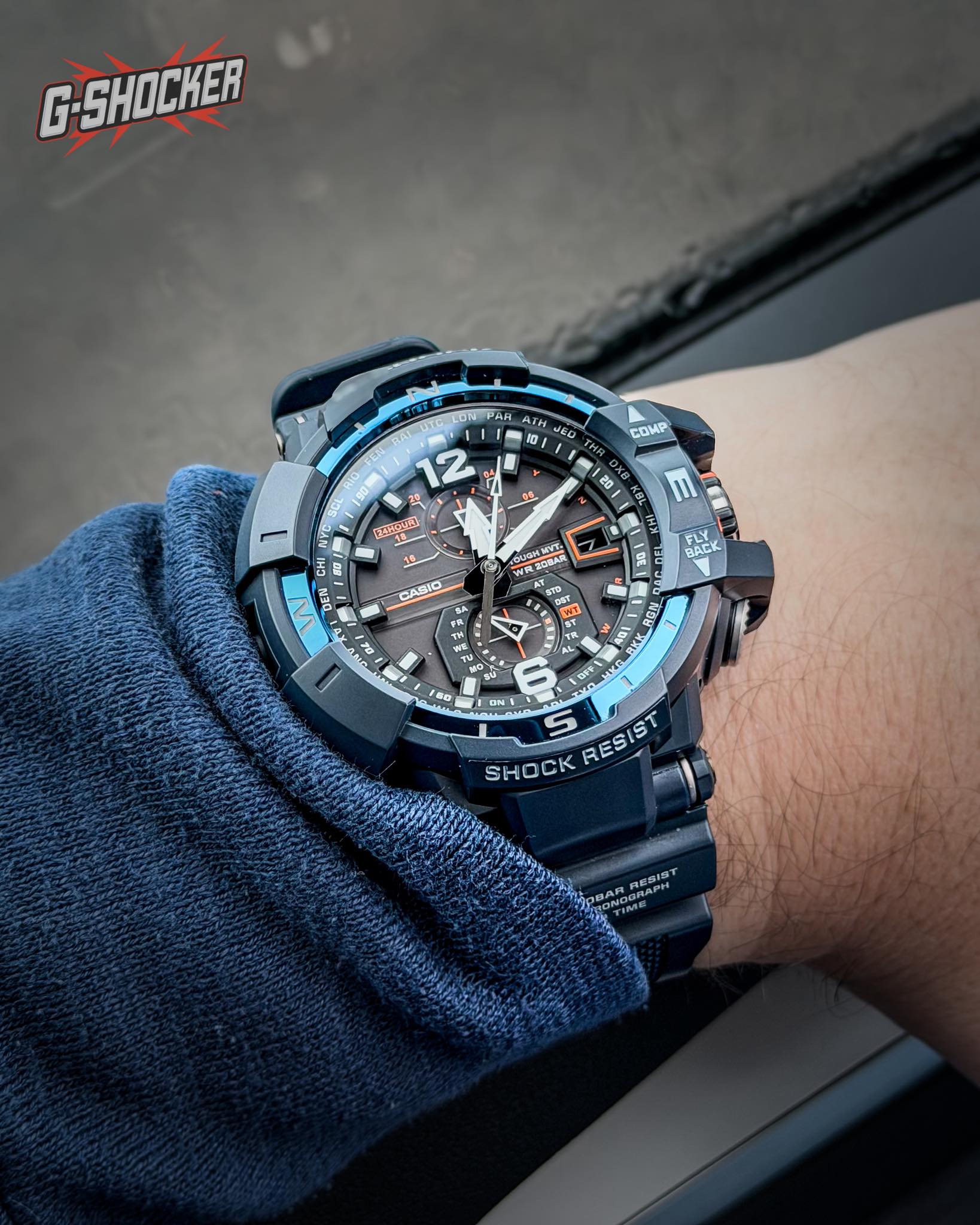 New member of my casio family arrived ? GravityMaster GW-A1100