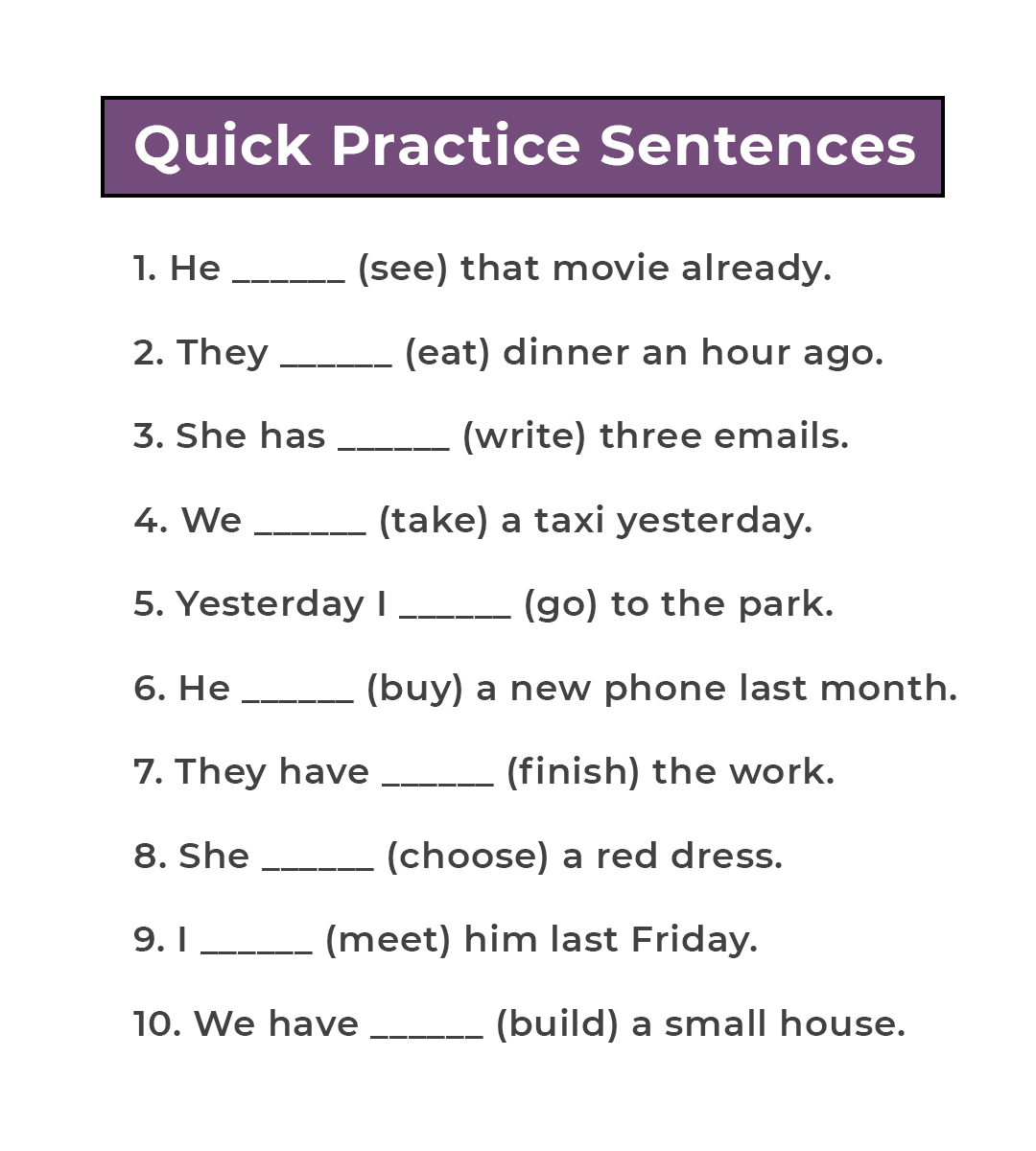 Learn - Quick Practice Sentences . . #speakingpractice #englishteacher ...