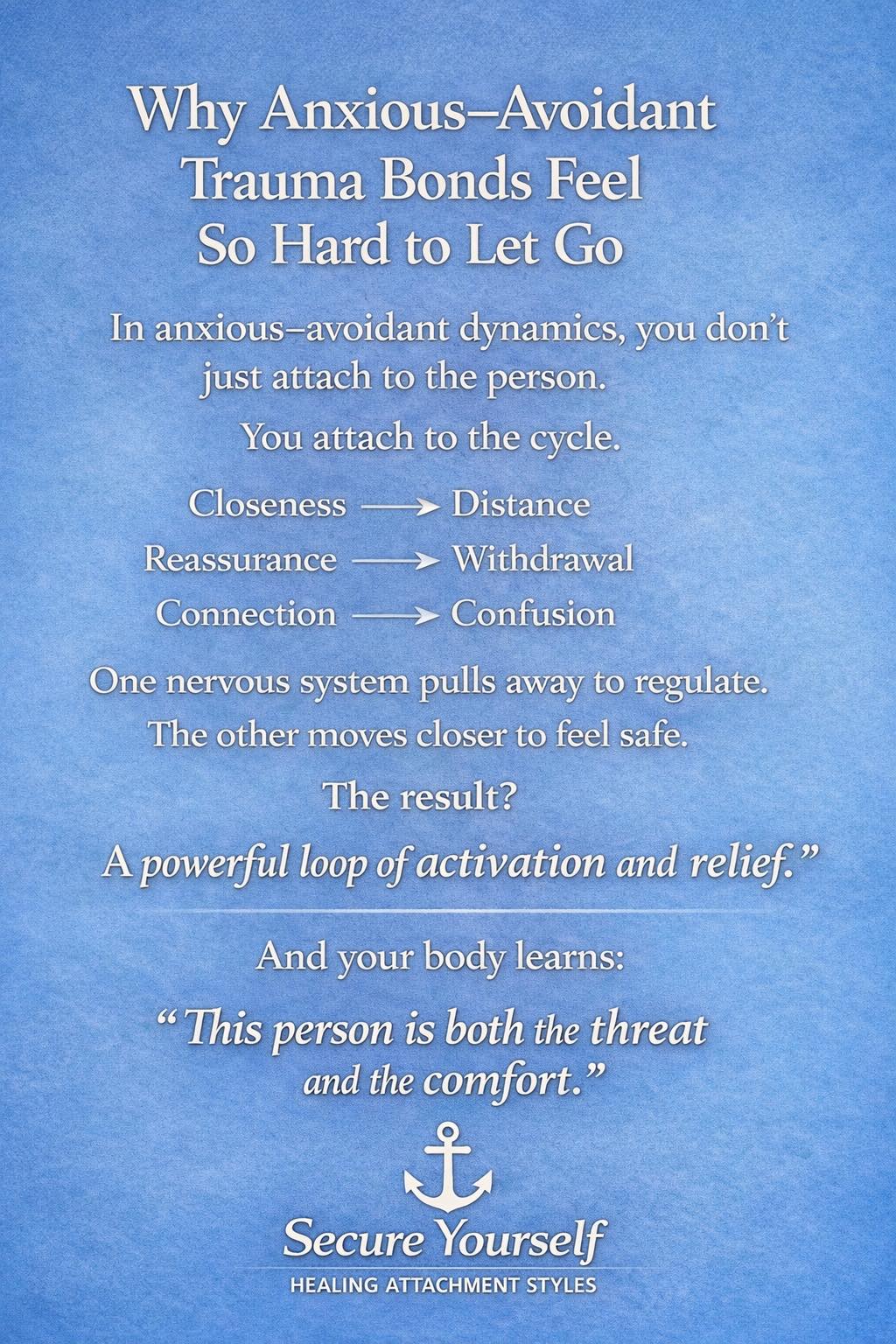 Secure Yourself: Healing Attachment Styles
