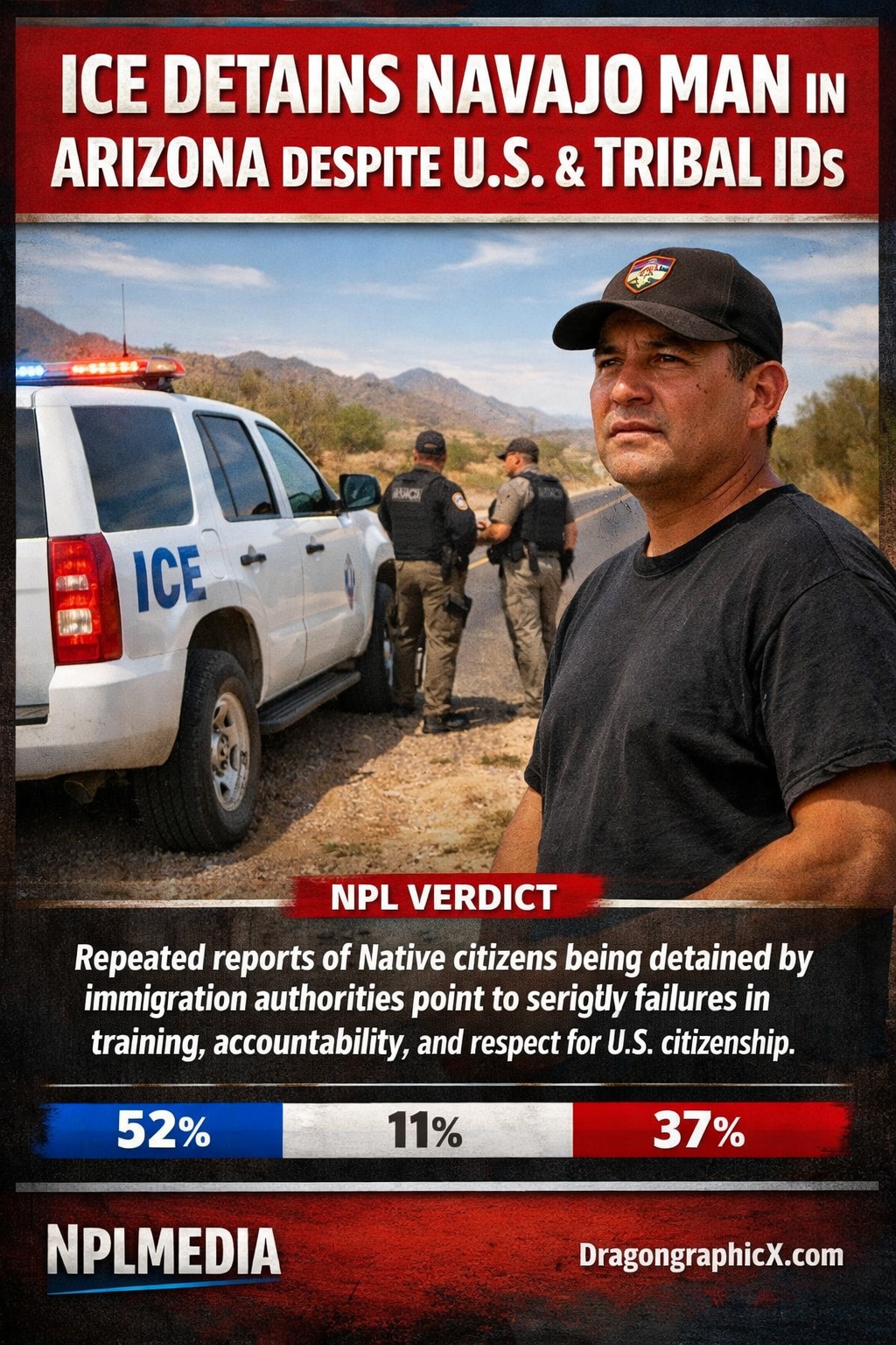 NPL - 🟥 ICE AGENTS DETAIN NAVAJO MAN IN ARIZONA—DESPITE U.S. & TRIBAL ...