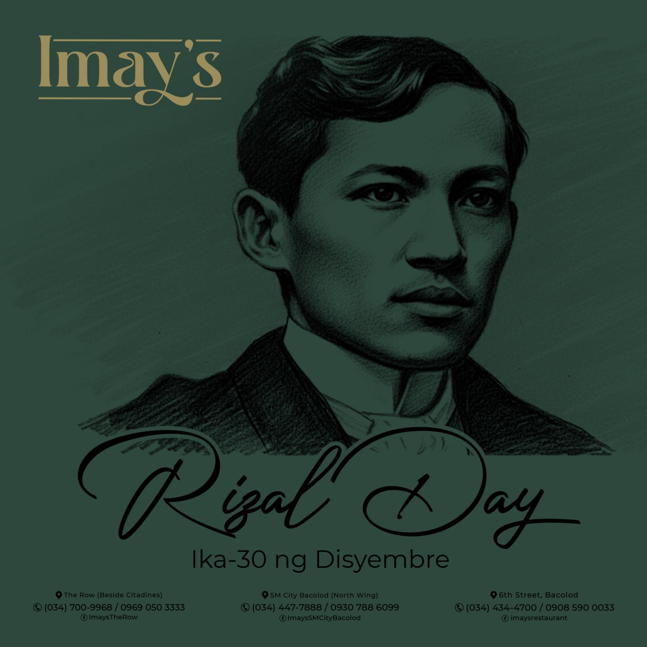 Imay's - Honoring the life and legacy of our national hero, Dr. Jose ...