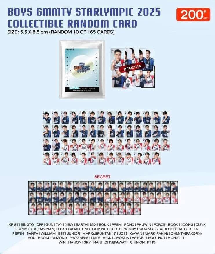 🏁 KIẾM BẠN SHARE PACK RANDOM CARD GIRLS,BOYS STARLYMPICS 2025