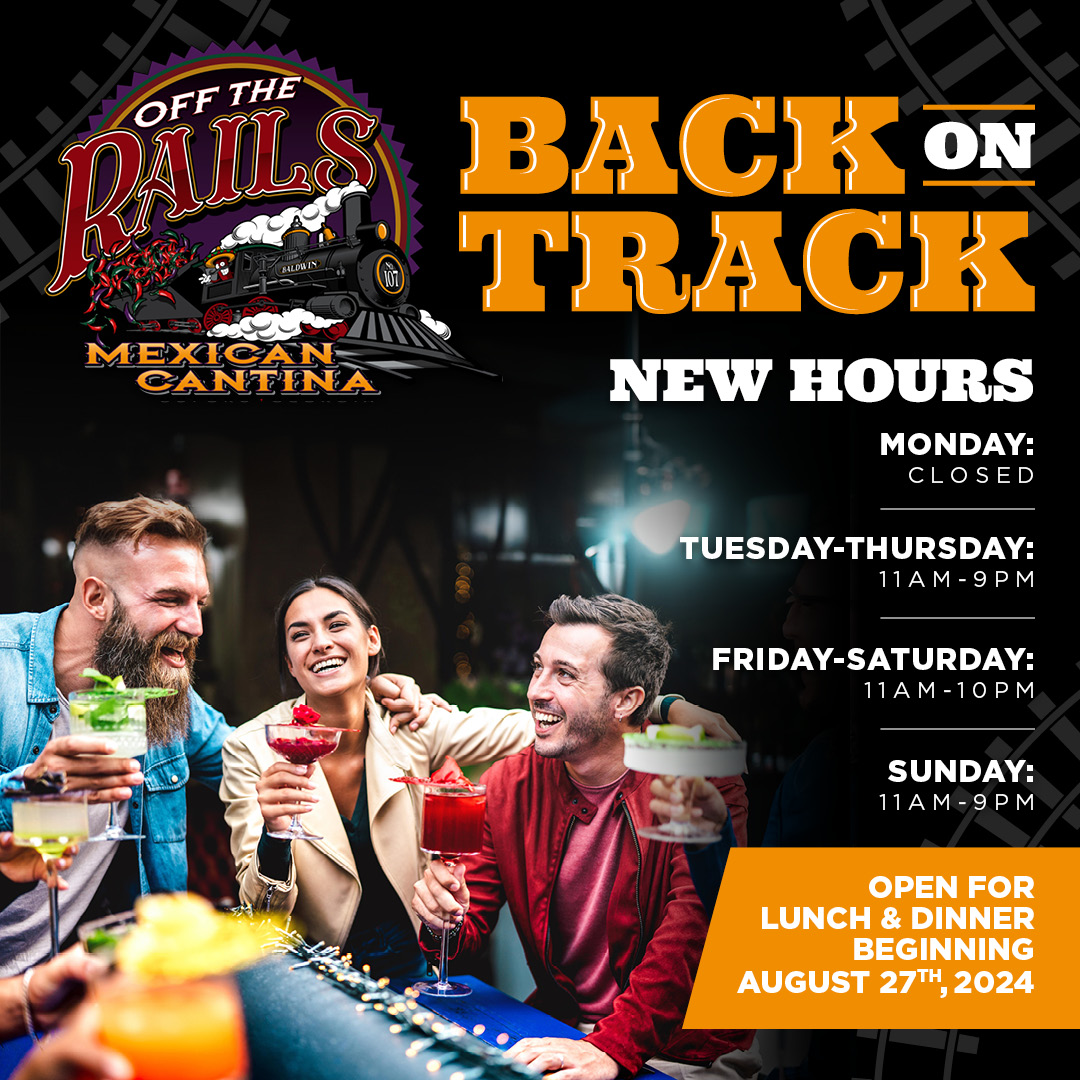 Off The Rails is back on... - Off the Rails- Mexican Cantina | Facebook