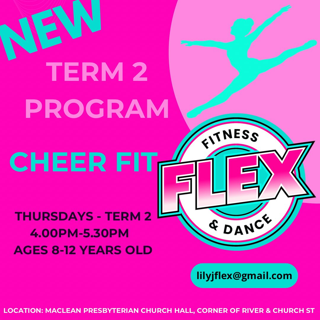 🌟 NEW TERM 2 PROGRAM – CHEER FIT! 🌟... - FLEX Fitness & Dance | Facebook