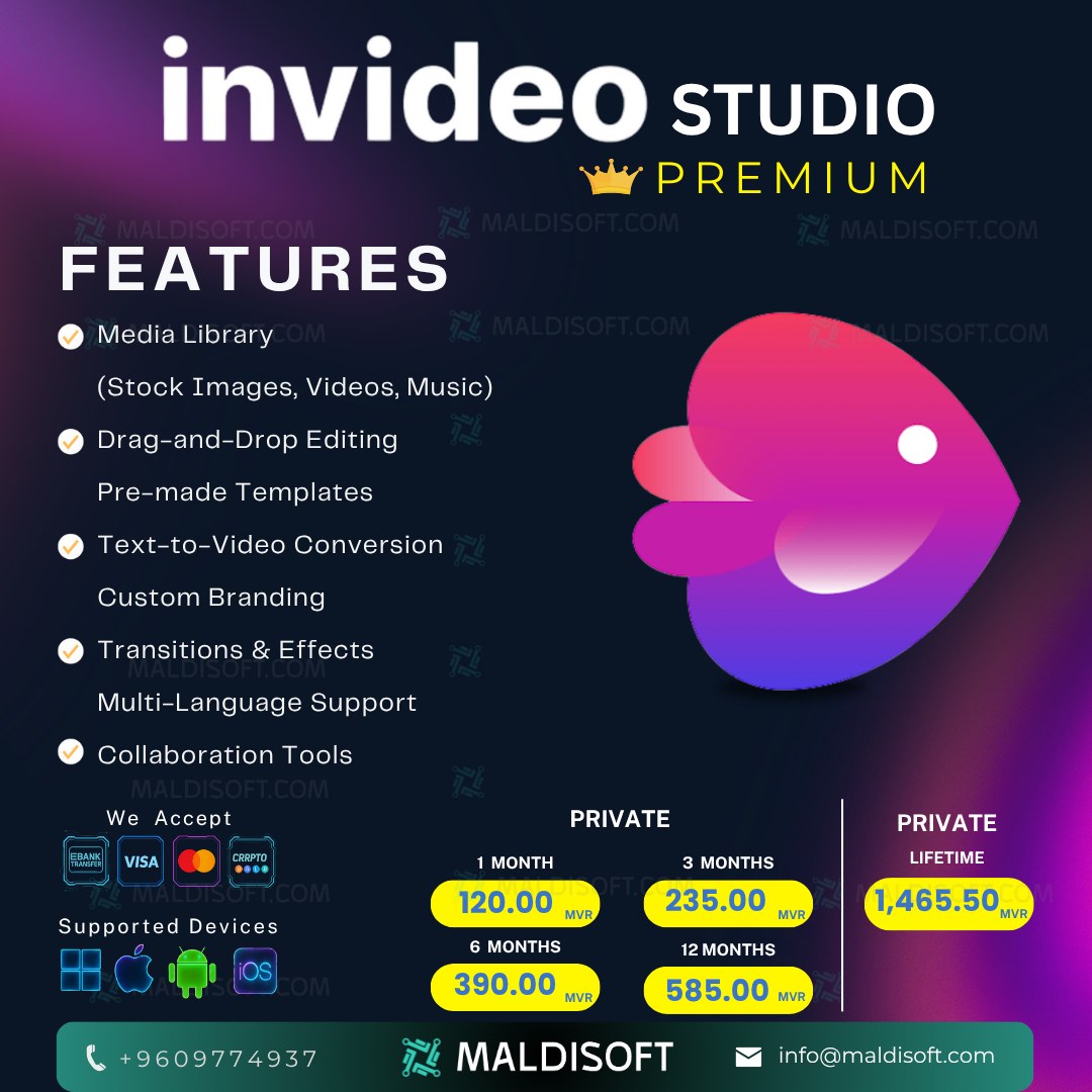 Maldisoft - 🎞️ 𝐄𝐝𝐢𝐭. 𝐂𝐫𝐞𝐚𝐭𝐞. 𝐒𝐭𝐚𝐧𝐝 𝐎𝐮𝐭 𝐰𝐢𝐭𝐡 𝐈𝐧𝐕𝐢𝐝𝐞𝐨 𝐒𝐭𝐮𝐝𝐢𝐨 Bring your ...