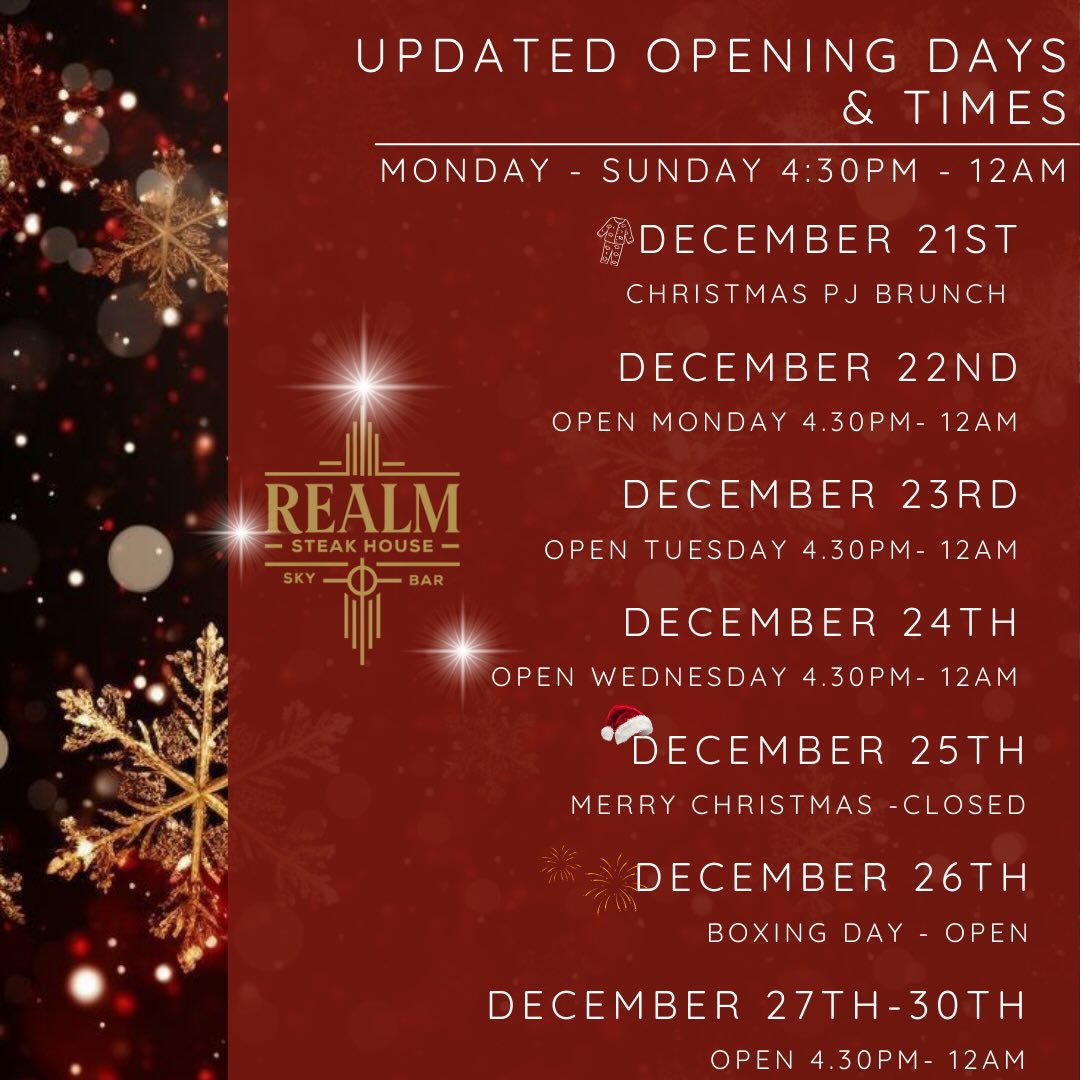 Realm Sky Bar & Steak House | Georgetown