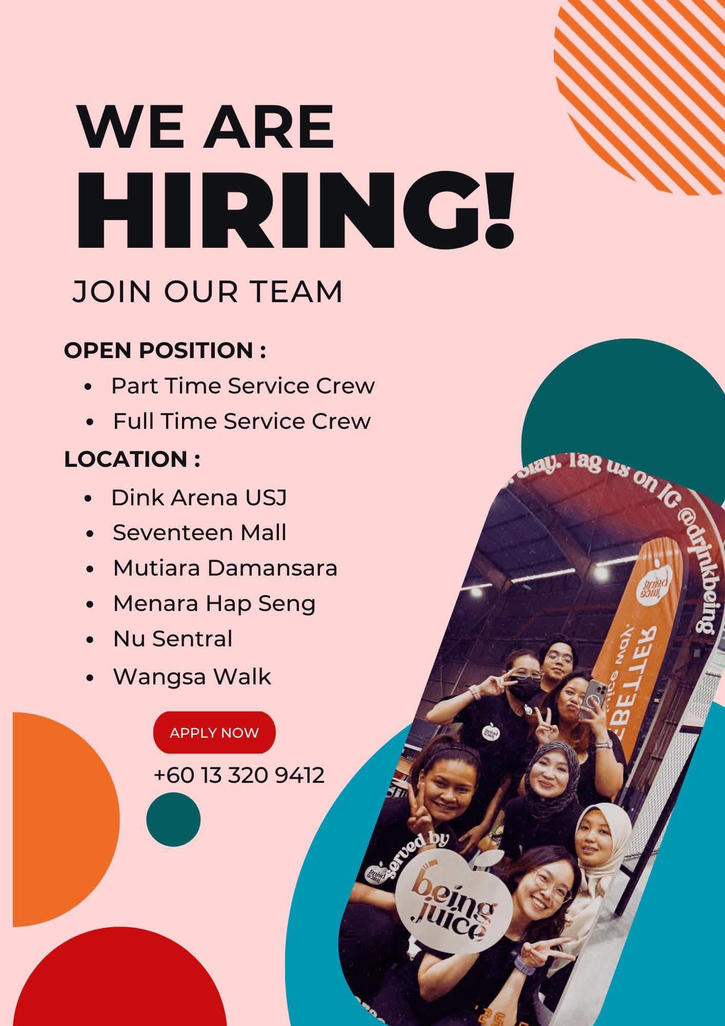KERJA KOSONG SUBANG JAYA / BANDAR SUNWAY / SUBANG PERDANA/ SUBANG ...