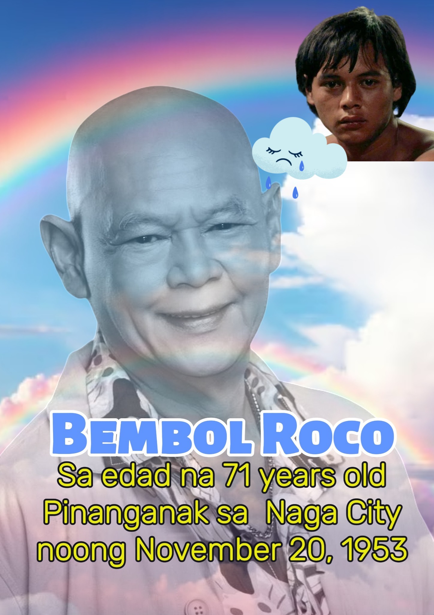 Love Sports - Shock: Legendary actor Bembol Roco suddenly... | Facebook