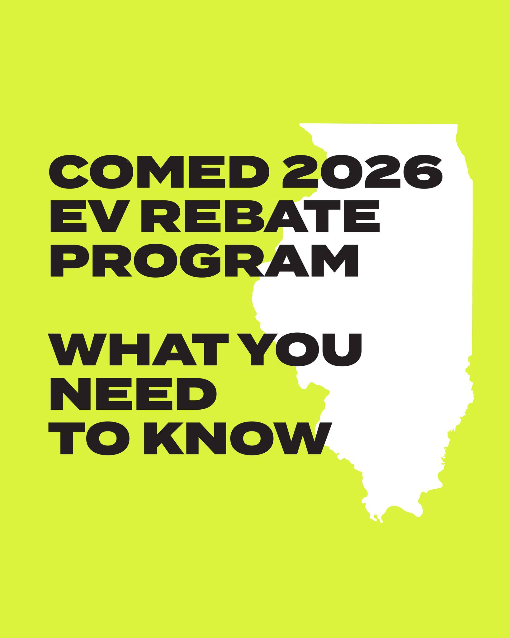 The ComEd EV Rebate Program is... - Range Zero Emissions | Facebook