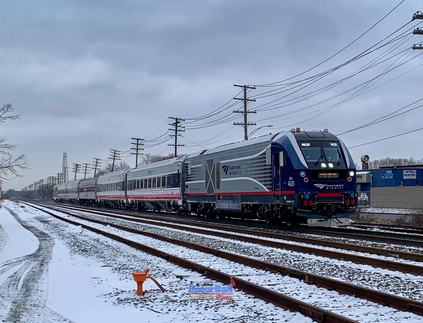 Racer Rail Photos - It’s a cold and snowy January 2021 day in Detroit ...