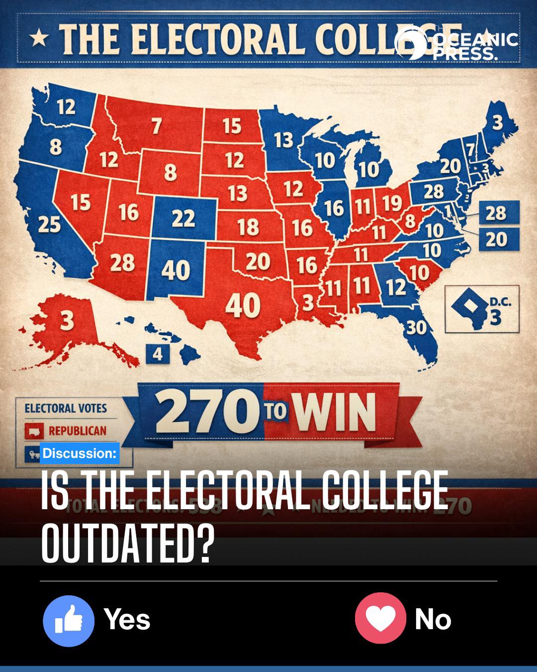The Oceanic - The question of whether the Electoral College is outdated ...