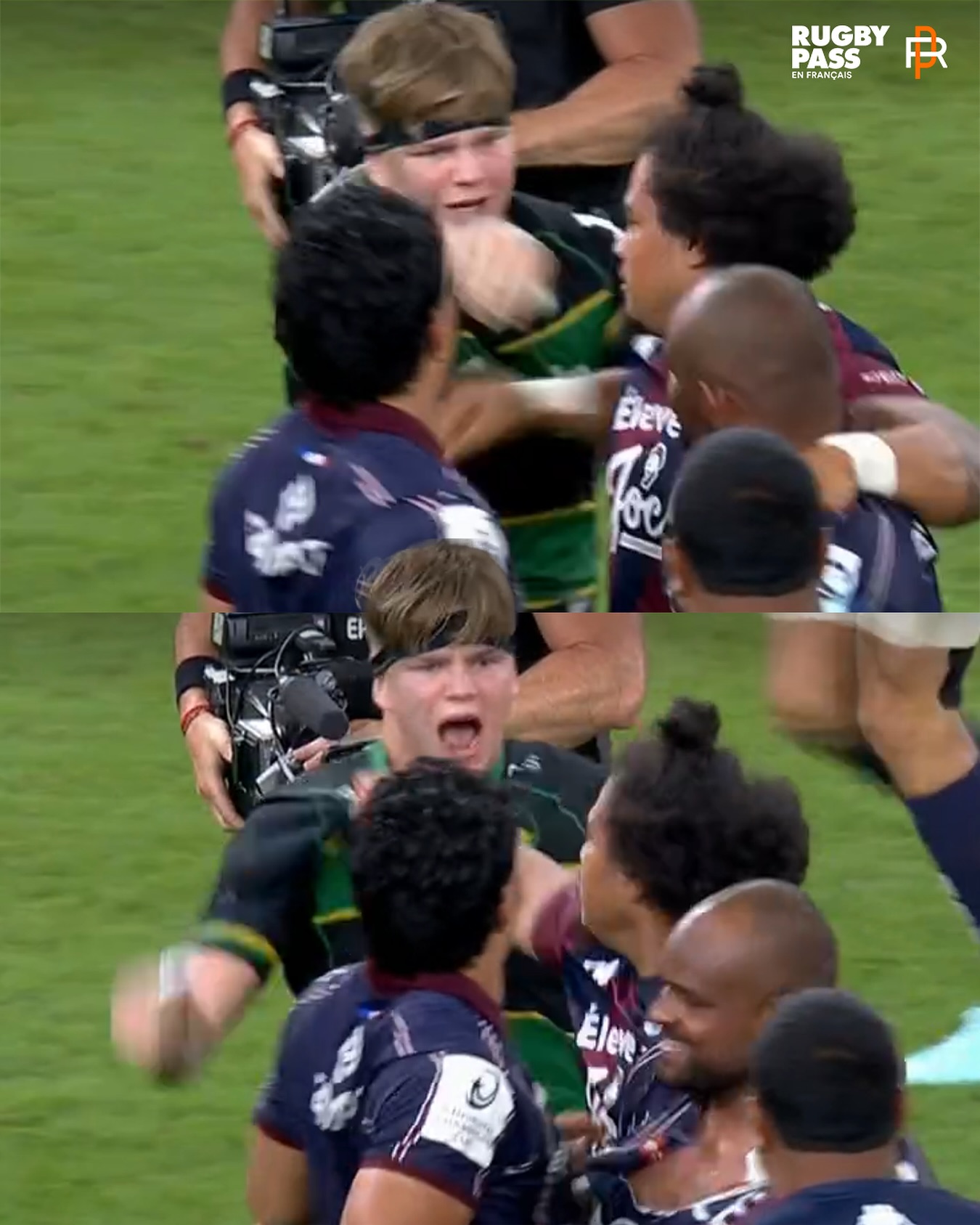 RugbyPass - La frustration d’Henry Pollock après le coup de sifflet ...