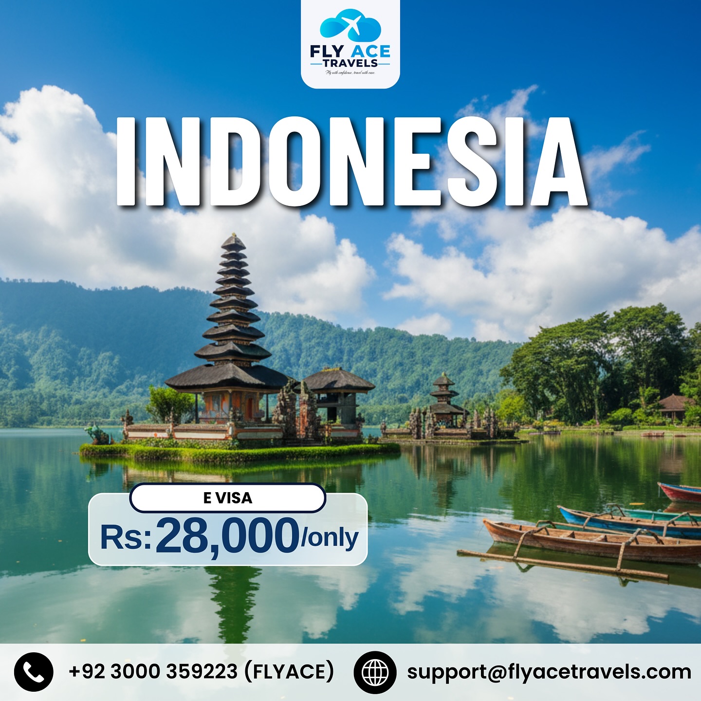 Fly - Indonesia E-Visa Easy: Get Yours for Rs. 28,000! 🌴 . Escape to ...